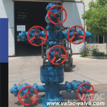 A216 Wcb/Lcb/CF8/CF8m/CF3/CF3m/Alloy Steel API 6A Christmas Tree for Oil Field & Gas